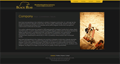 Desktop Screenshot of blackbearcabinetry.com
